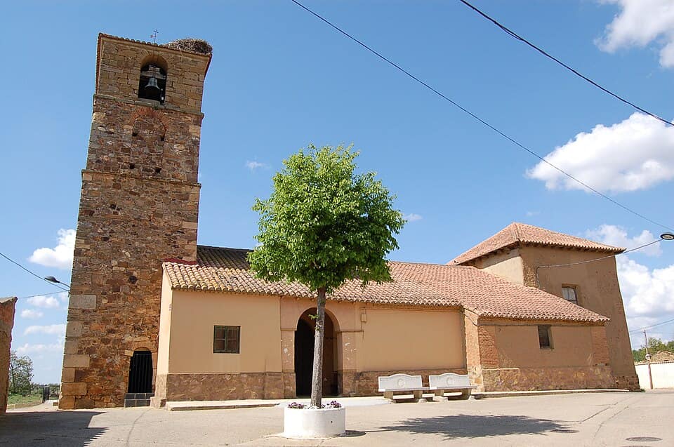 Vista de Santa Colomba de las Monjas