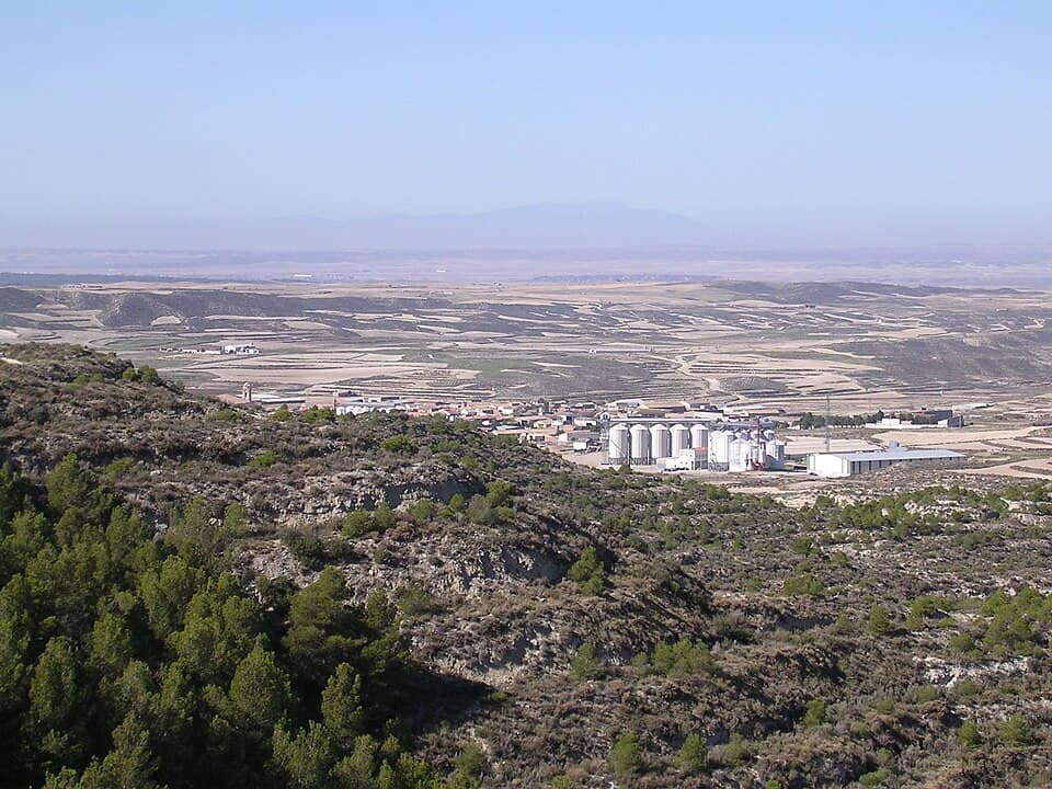 Vista de Leciñena