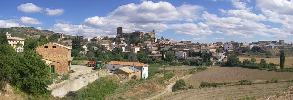 Vista de Luesia
