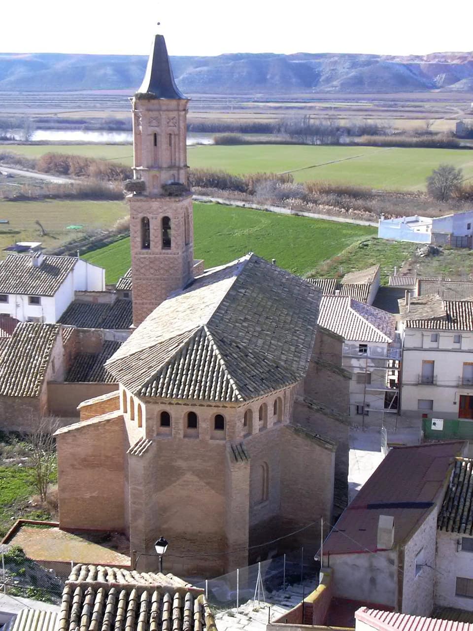Vista de Velilla de Ebro
