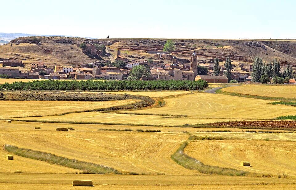 Vista de Villarroya del Campo